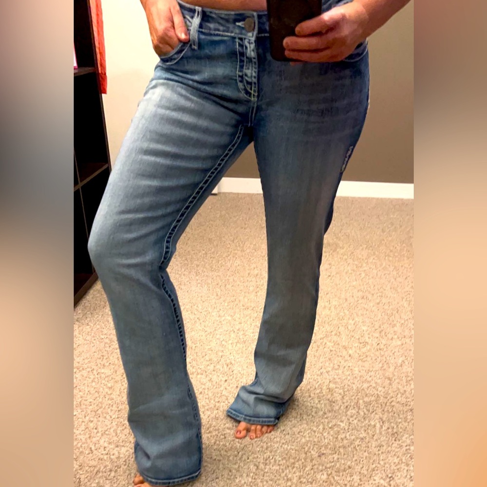 BKE Sabrina jeans! 34 x 35 1/2 stretch